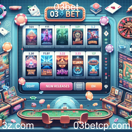 Descubra as Novidades Imperdíveis no Mundo dos Jogos com 03bet